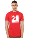 Splash Front Printed Number Short Sleeves Running T-Shirt for Men - Safqqa Egypt