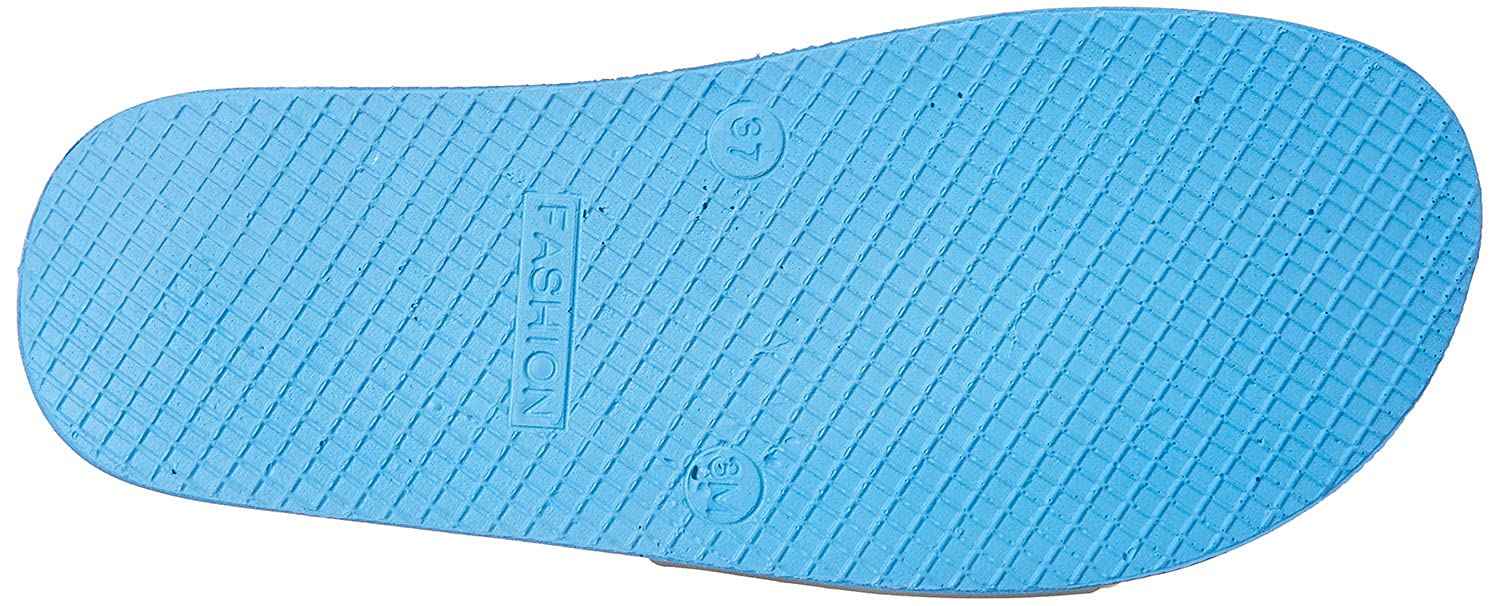 Embossed Princess Letter Print Contrast Sole Slides for Women - Safqqa Egypt