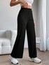 GRECIILOOKS Women Pants Black Casual Fit