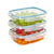 Snips Rectangular Storage Containers – 3-Piece Set, 0.6L, Made in Italy