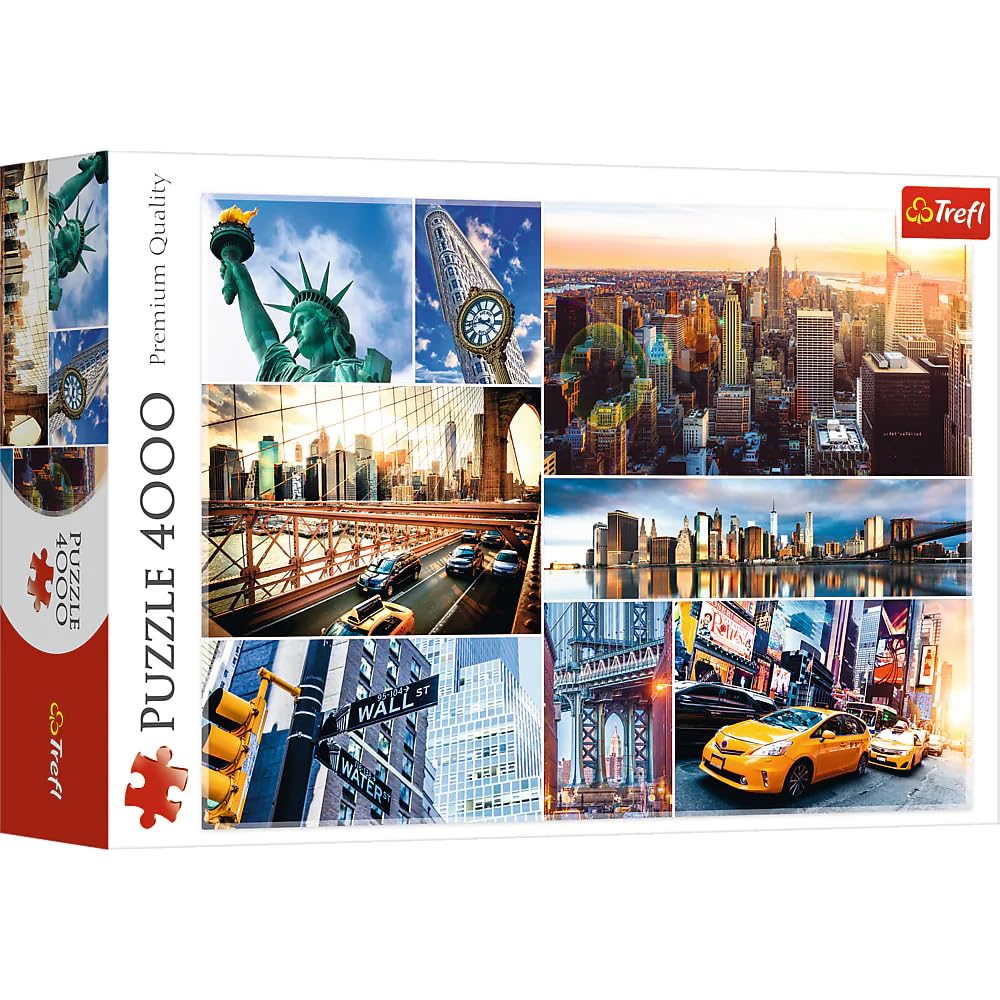 Trefl New York Collage 4000 Piece Jigsaw Puzzle, 54