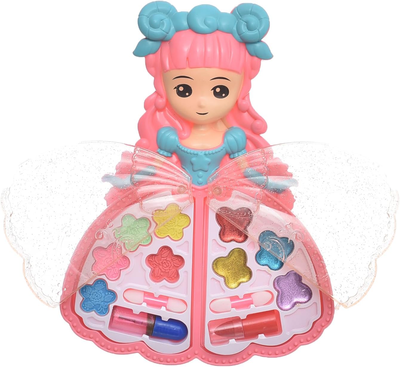 Karol Frozen Makeup Set Kids Toy with Magic Wand 5+ Years – Safqqa Egypt