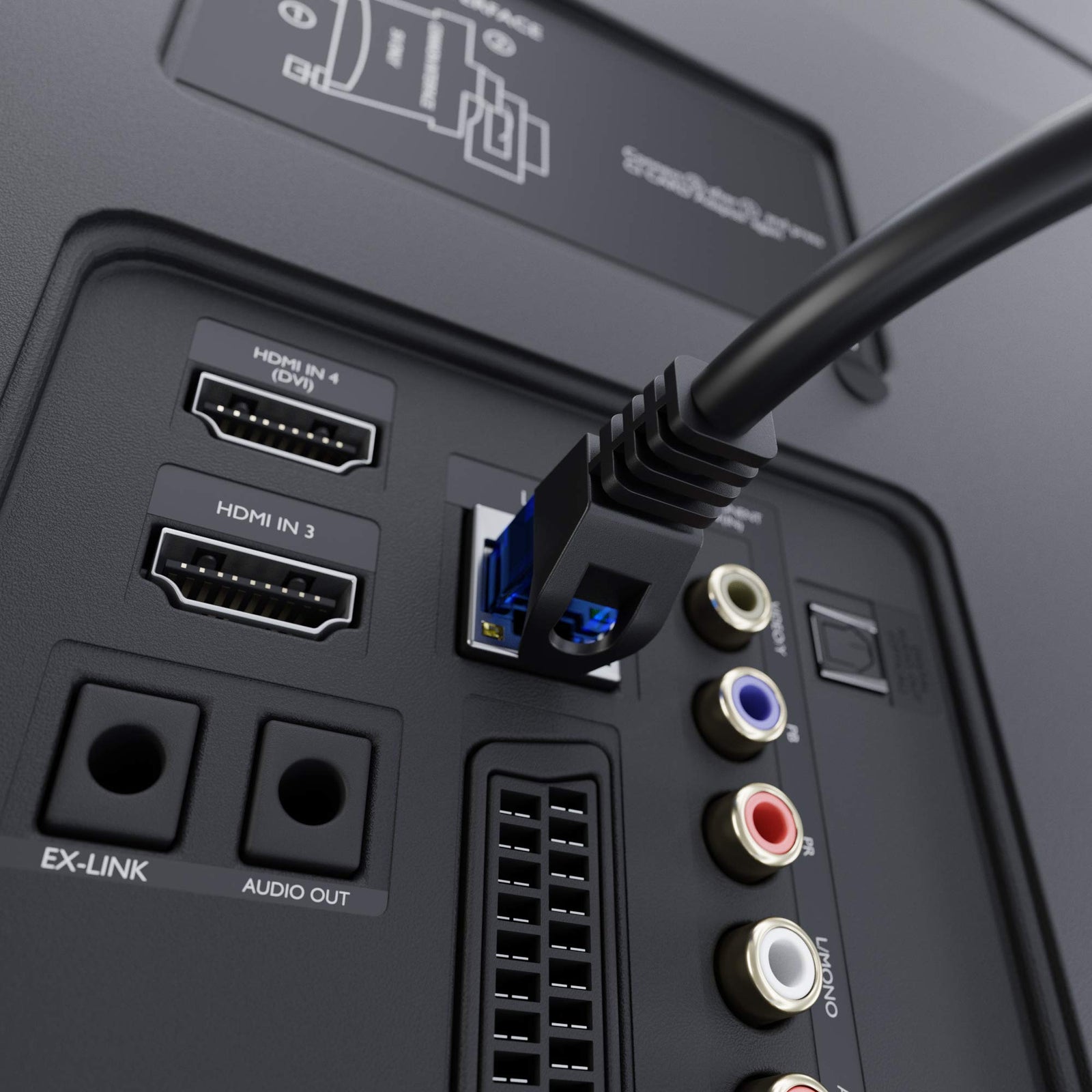 مجموعة  كابلات الكمبيوتر من KabelDirekt  عبوة من 5 كابلات، 1.5 متر مصممة لنقل الإنترنت عالي السرعة