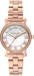 Michael Kors Norie Analog White Dial Women's Watch-MK3558