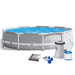 Intex Round Prism Frame Pool with Filter Pump - Safqqa