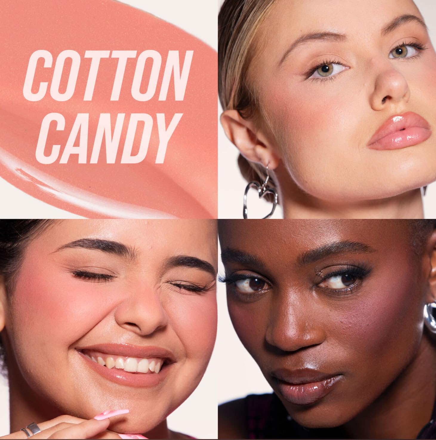 HUDA BEAUTY Blush Soft Glow Liquid Blush Cotton Candy