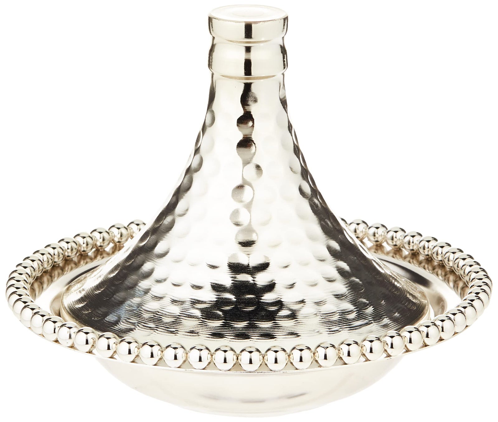 مجموعة أوعية للتمور من فايج مصنوعة من الفولاذ المقاوم للصدأ، مصممة لتقديم التمور والمكسرات أو الوجبات الخفيفة بطريقة أنيقة. يبلغ قطر كل وعاء ١٦ سم،