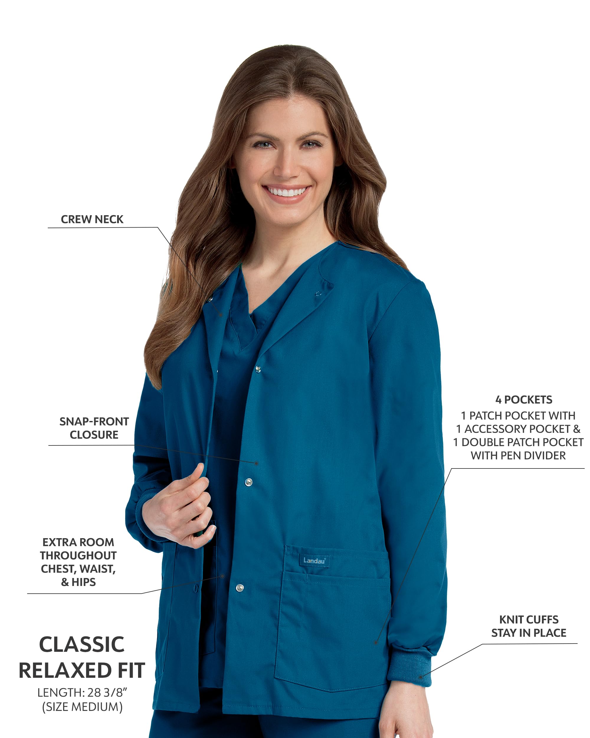 Landau Scrub Sets For Women  Comfortable and breathable fabric for long shifts