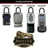 Master Lock Connected Key Safe [Bluetooth or Combination Access] [Shackle] [Outdoor] - 5440EURD - Select Access Smart Key Lock Box