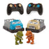 Terra by Battat RC Bumper Cars – 6pc Dino Battle Trucks Set (Tarbosaurus)