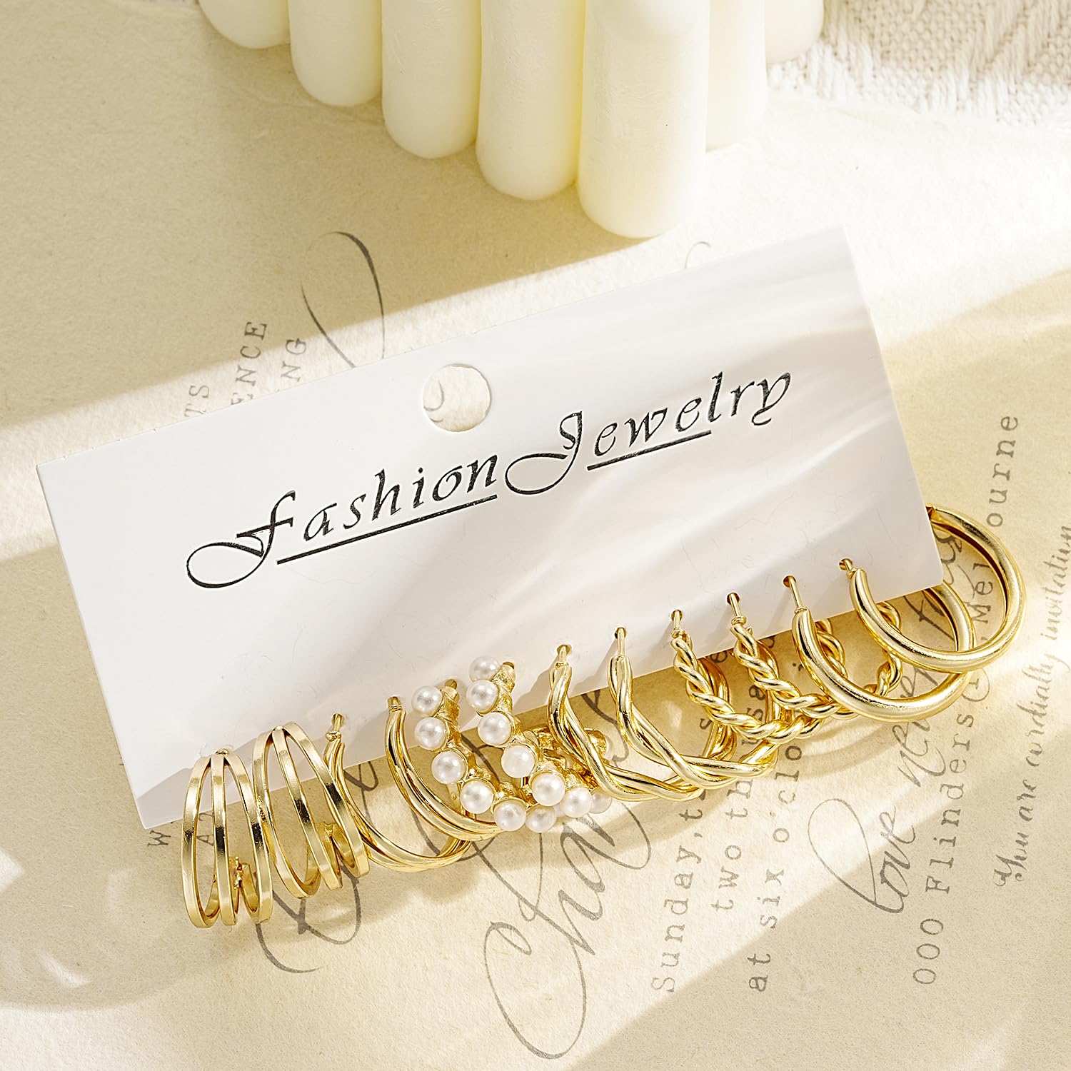 مجموعة حلقان للنساء