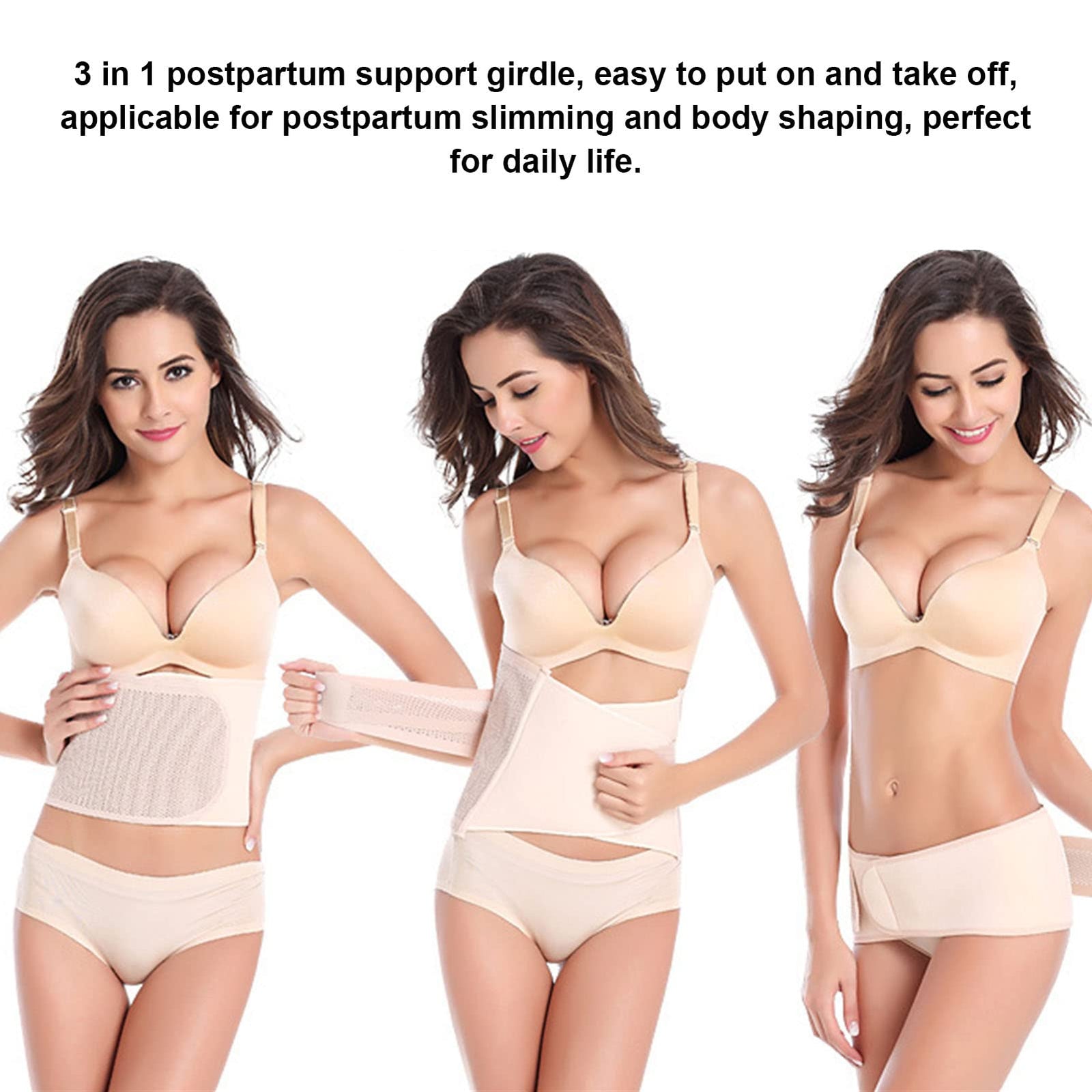 Maternity Belt, ANGGREK Postpartum Belly Support Recovery Wrap Postpartum Belly Band Slimming Belt Shaper for Abdomen Pelvic Waist Back (XL) - Safqqa Egypt