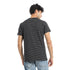 Kady V Neck Striped Cotton T-Shirt For Men,Soft and breathable cotton fabric for all-day comfort.