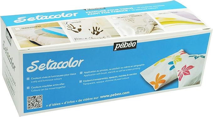 Pebeo Paint Set, 45ml, 10 pieces Suitable for artists, students, and hobbyists – Safqqa Egypt
