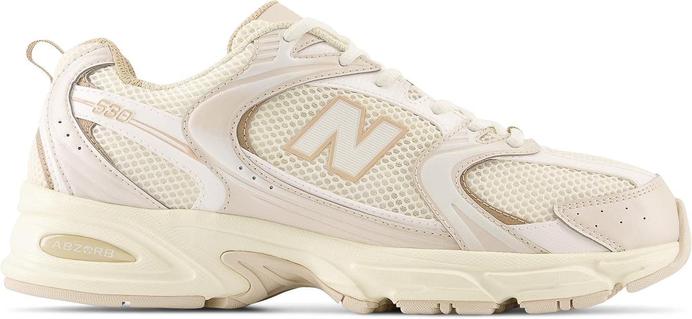 New Balance Women Running Shoes Beige Lightweight Sneakers – Safqqa Egypt