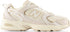 New Balance Women Running Shoes Beige Lightweight Sneakers