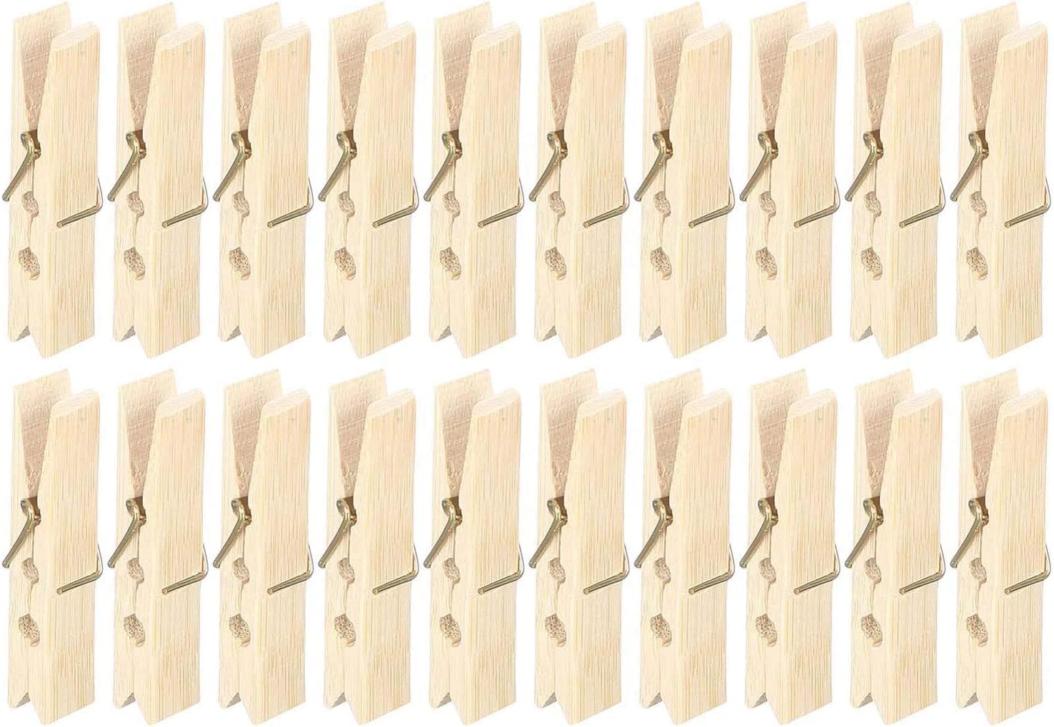 Elyassin 20-Piece Wooden Clip Set – Multi-Purpose