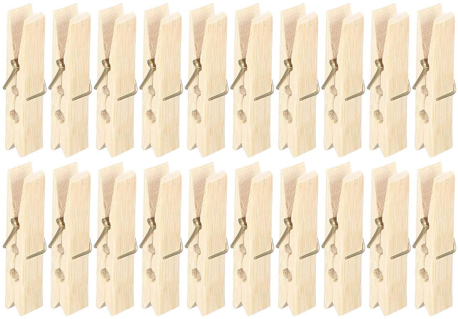 Elyassin 20-Piece Wooden Clip Set – Multi-Purpose