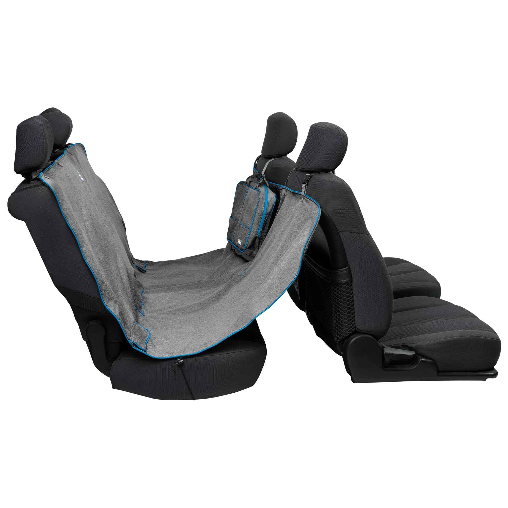 احمِ مقاعد سيارتك مع توفير الراحة لحيوانك الأليف باستخدام واقي مقاعد السيارة للكلاب من كورغو. مصنوع من خامة مقاومة للماء والبقع، ليحمي المقاعد من الأوساخ، الشعر