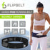FlipBelt Running & Fitness Workout Belt, Black, X-Large