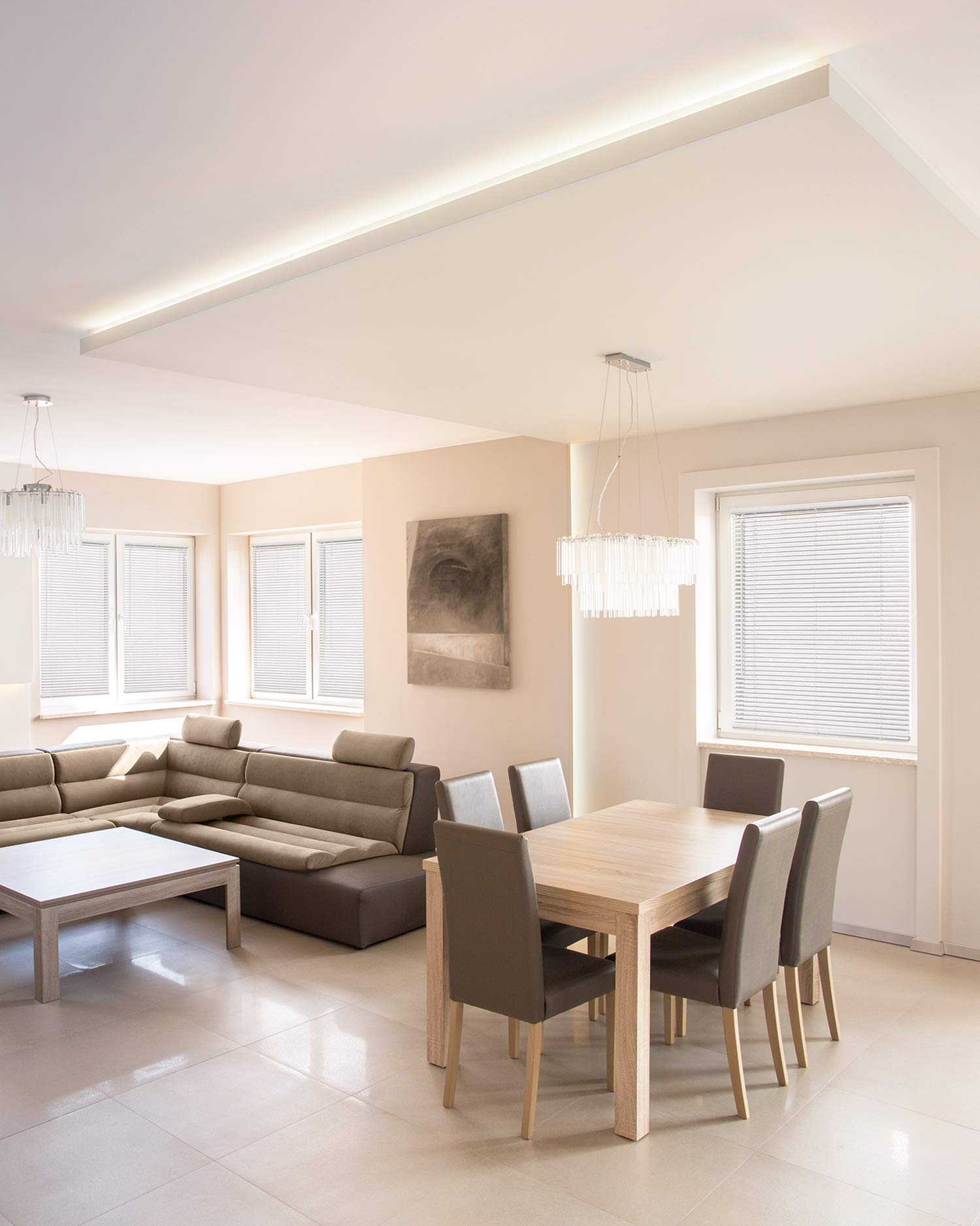 CHICOLOGY Horizontal Gloss Mini Blinds – Stylish Window Coverings