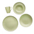 Fathy Mahmoud Porcelain Tableware Dinner 30-Piece Set, Light Green
