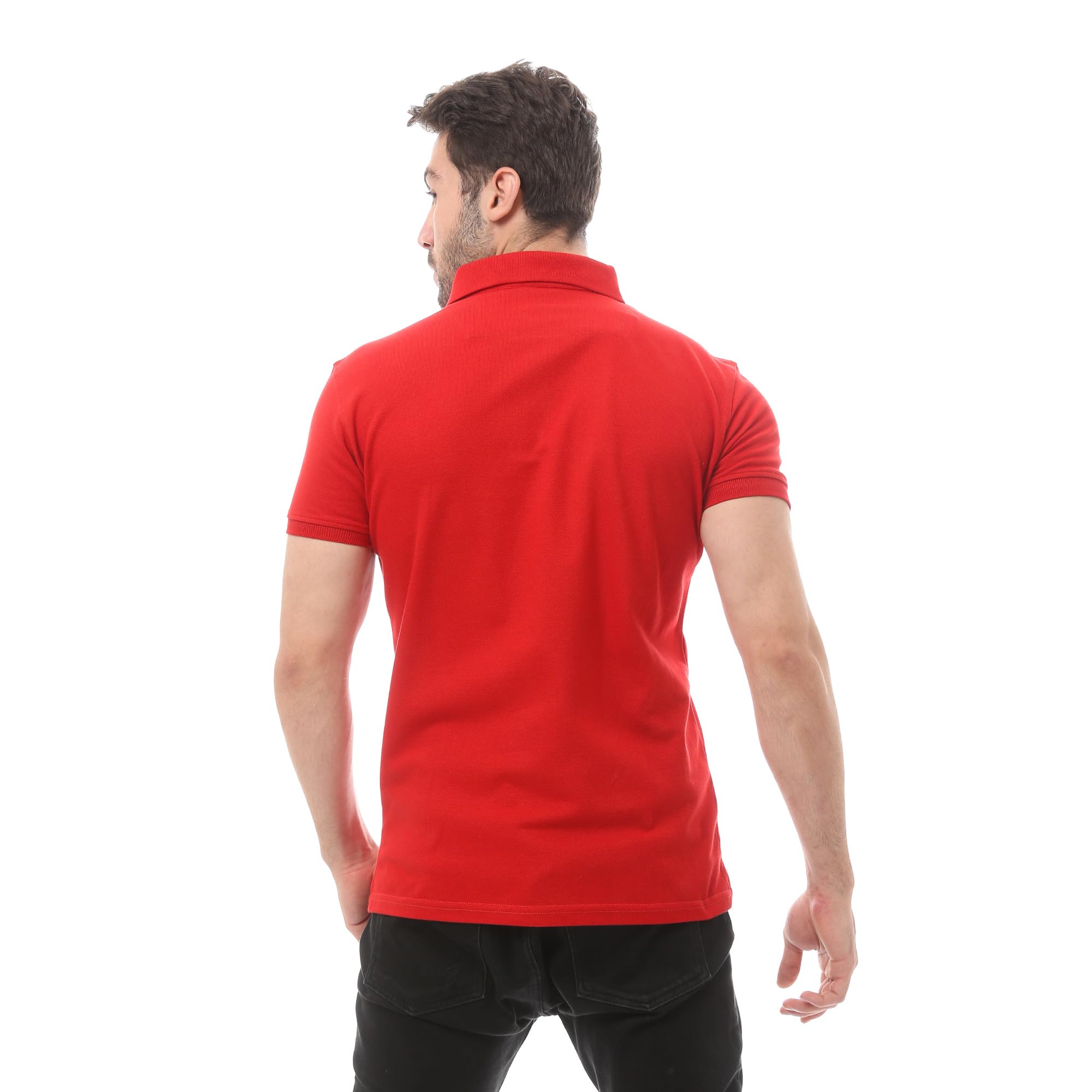 Andora Mens Solid Cotton Comfortable-35S23M30312 Western Polo Shirt - Safqqa Egypt