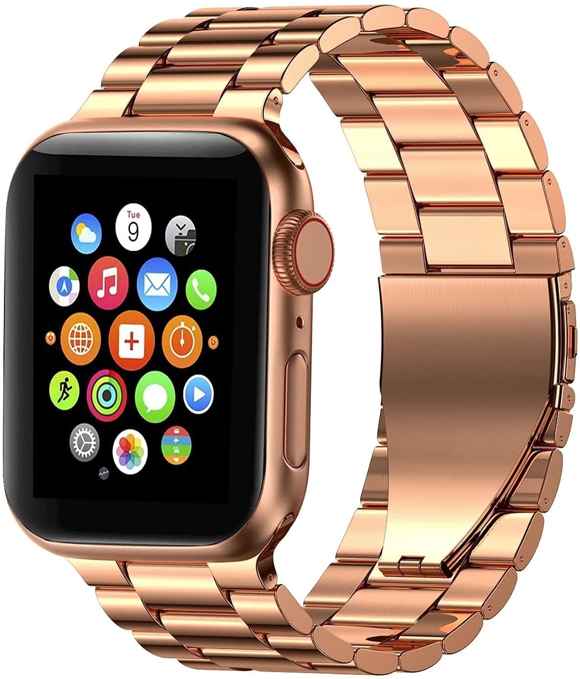 Watch Strap Metal Stainless Steel Strap Band For Apple Watch