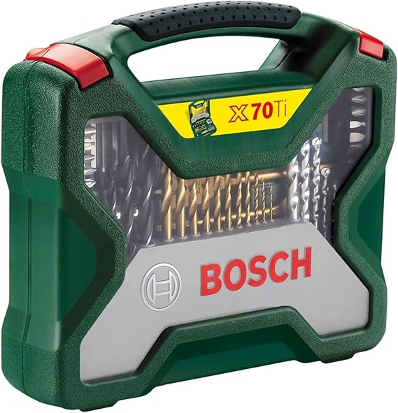Bosch X-Line 70-Piece Drill & Screwdriver Bit Set – Versatile & Durable
