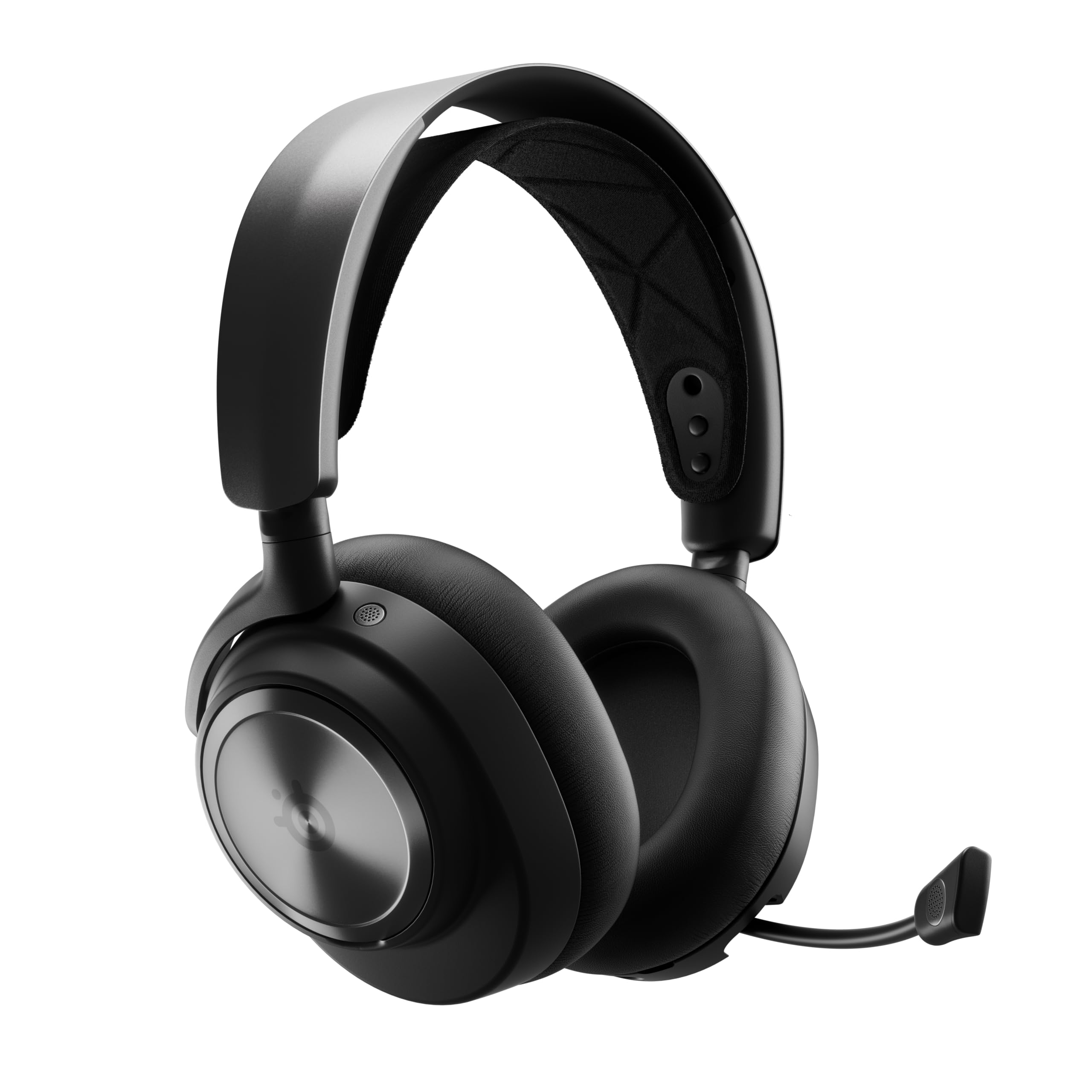 SteelSeries Arctis Nova Pro Wireless - Multi-System Gaming Headset - Premium Hi-Fi Drivers - Active Noise Cancellation - Infinity Power System - PC, PS5, PS4, Switch, Mobile