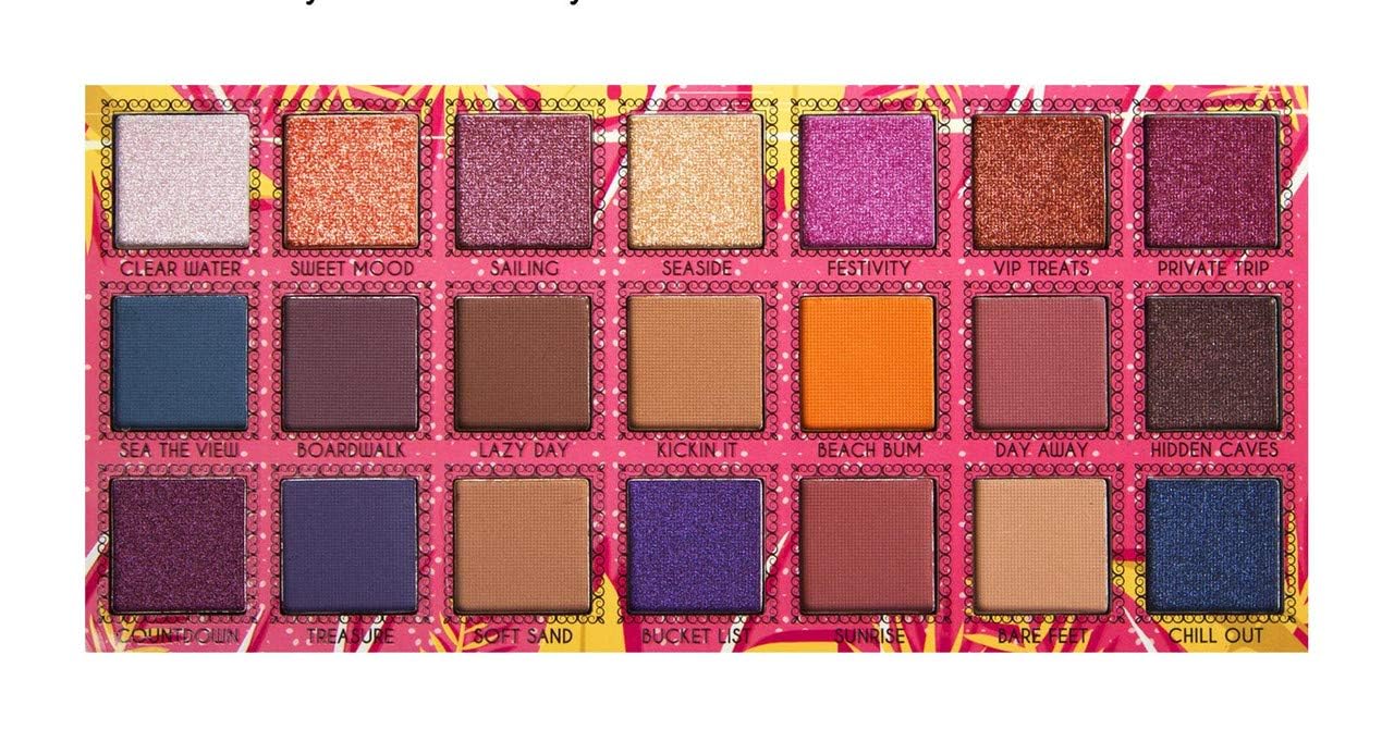 J.Cat Beauty Eyeshadow Palette – Vibrant & Colorful Shades
