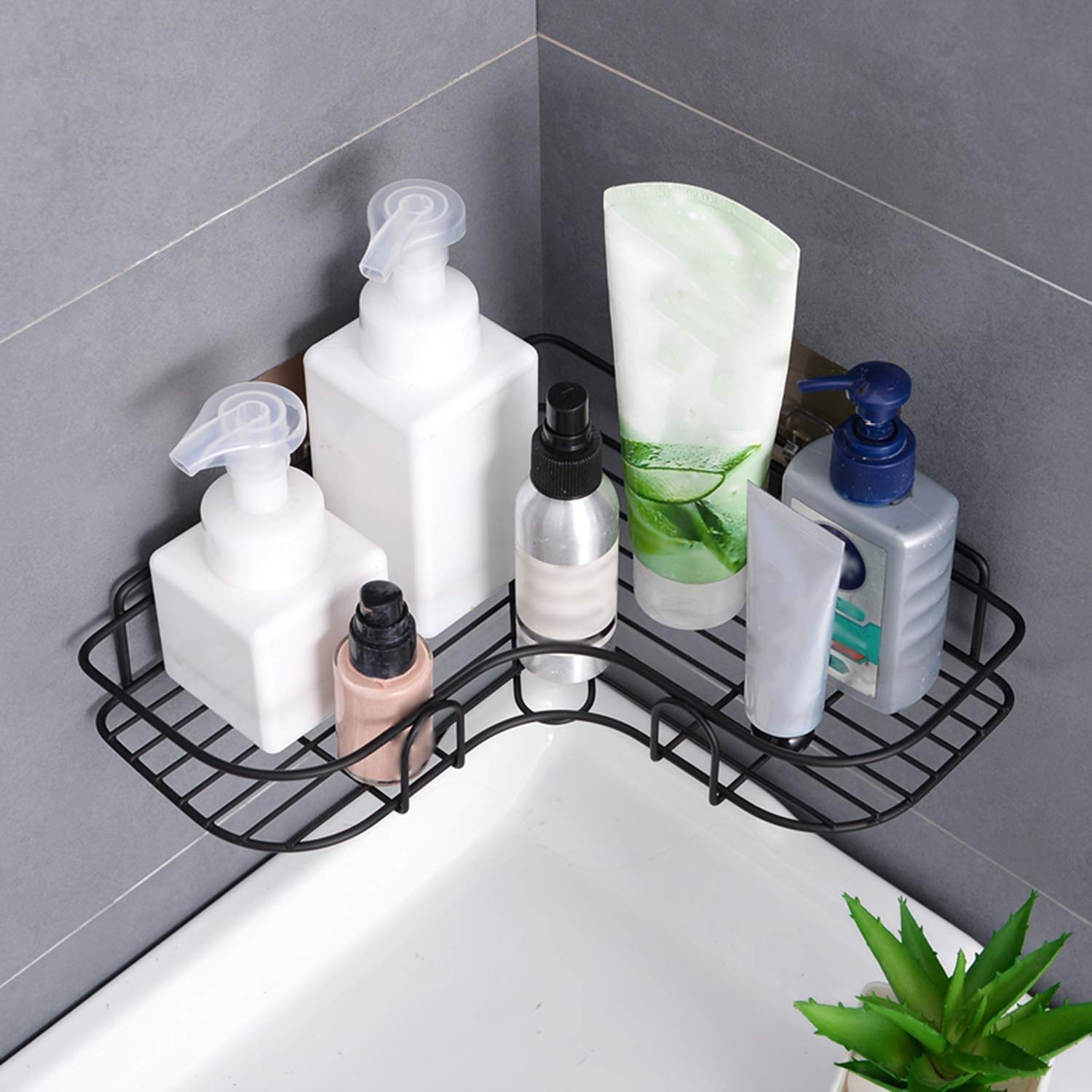 MD'S Home Multipurpose Wall Mount Corner Shelf – Kitchen & Bathroom (1 Pc) – Safqqa Egypt