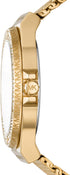 Michael Kors Lennox Analog Gold Dial Women's Watch-MK7335