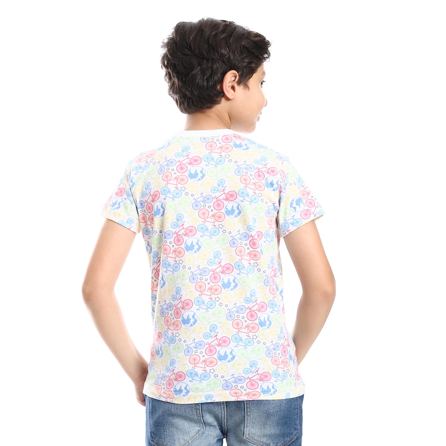 Andora Cotton Round Neck Short Sleeve T-Shirt For Boy - Safqqa Egypt