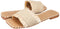 Pixi Straw Detail Strap Flat Slippers for Women – Comfortable & Stylish