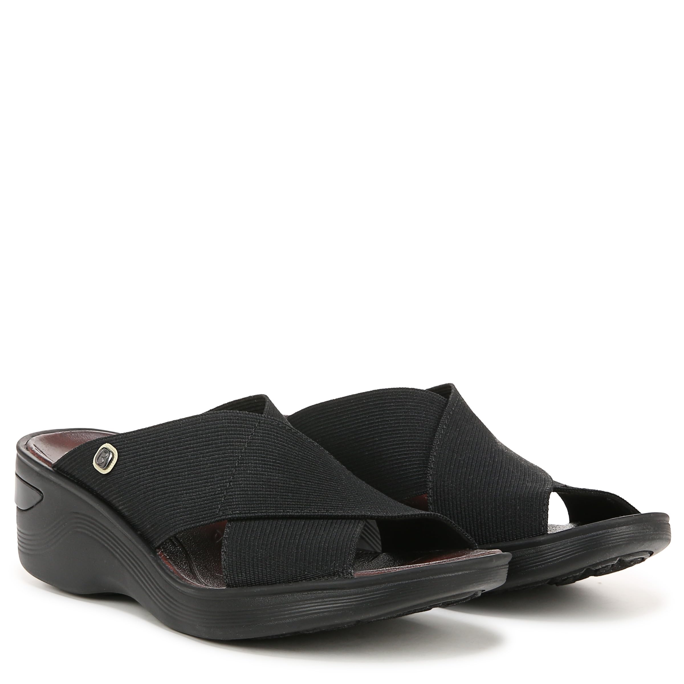 BZees Women's Slippers, Lightweight Comfortable Casual Slip-On Footwear for Everyday Wear