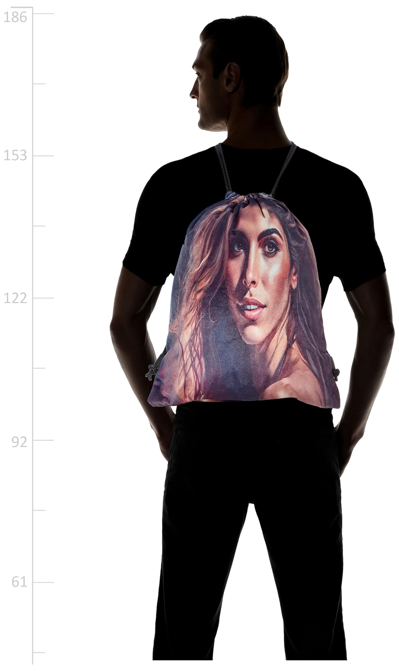 شنطة برباط من تات - موديل 709، متعددة الالوان، مقاس L