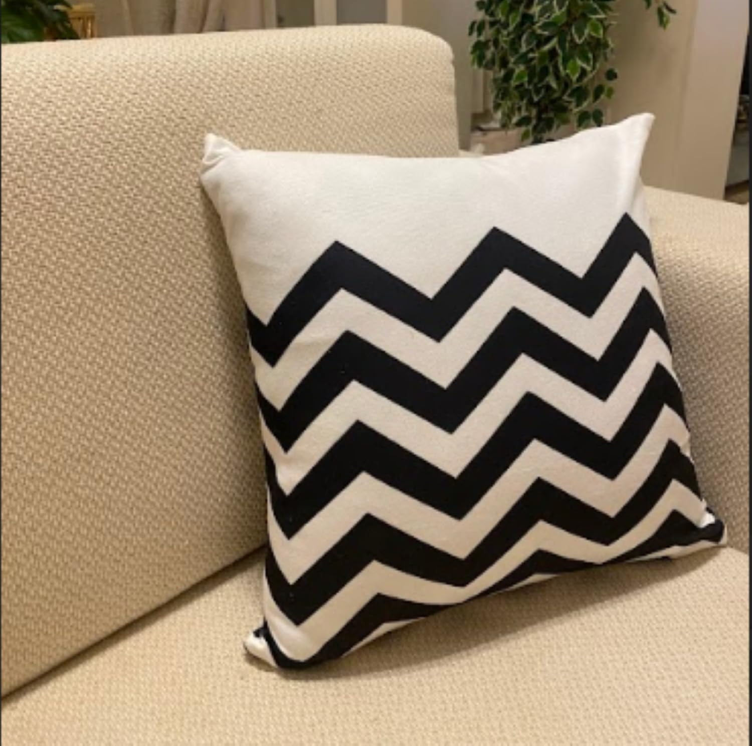 Boho Macrame Cushion Cover - Safqqa