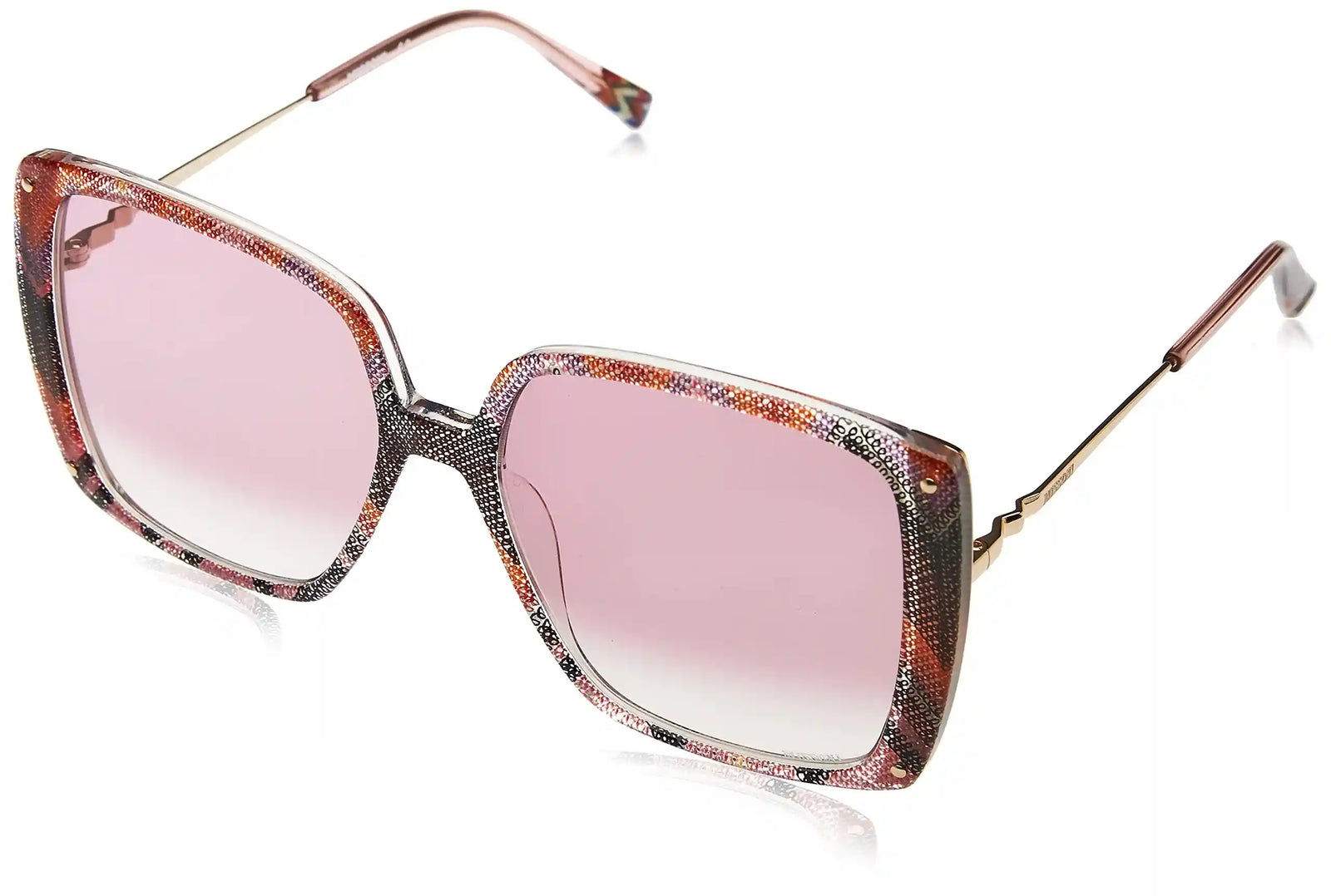 Missoni Women's 203103 Sunglasses, Color: Pink, Size: 58 - Safqqa Egypt