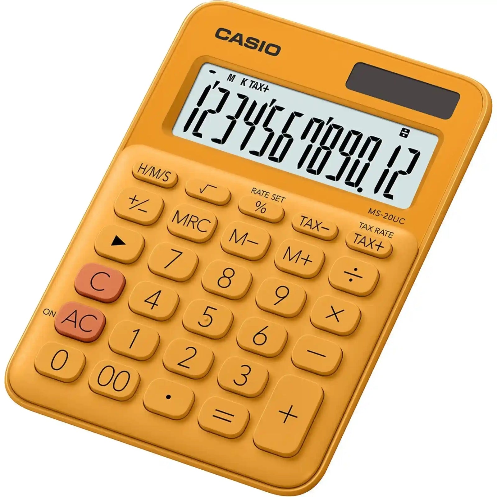 Casio MS-20UC-RG-N-DC Desk Calculator - Safqqa