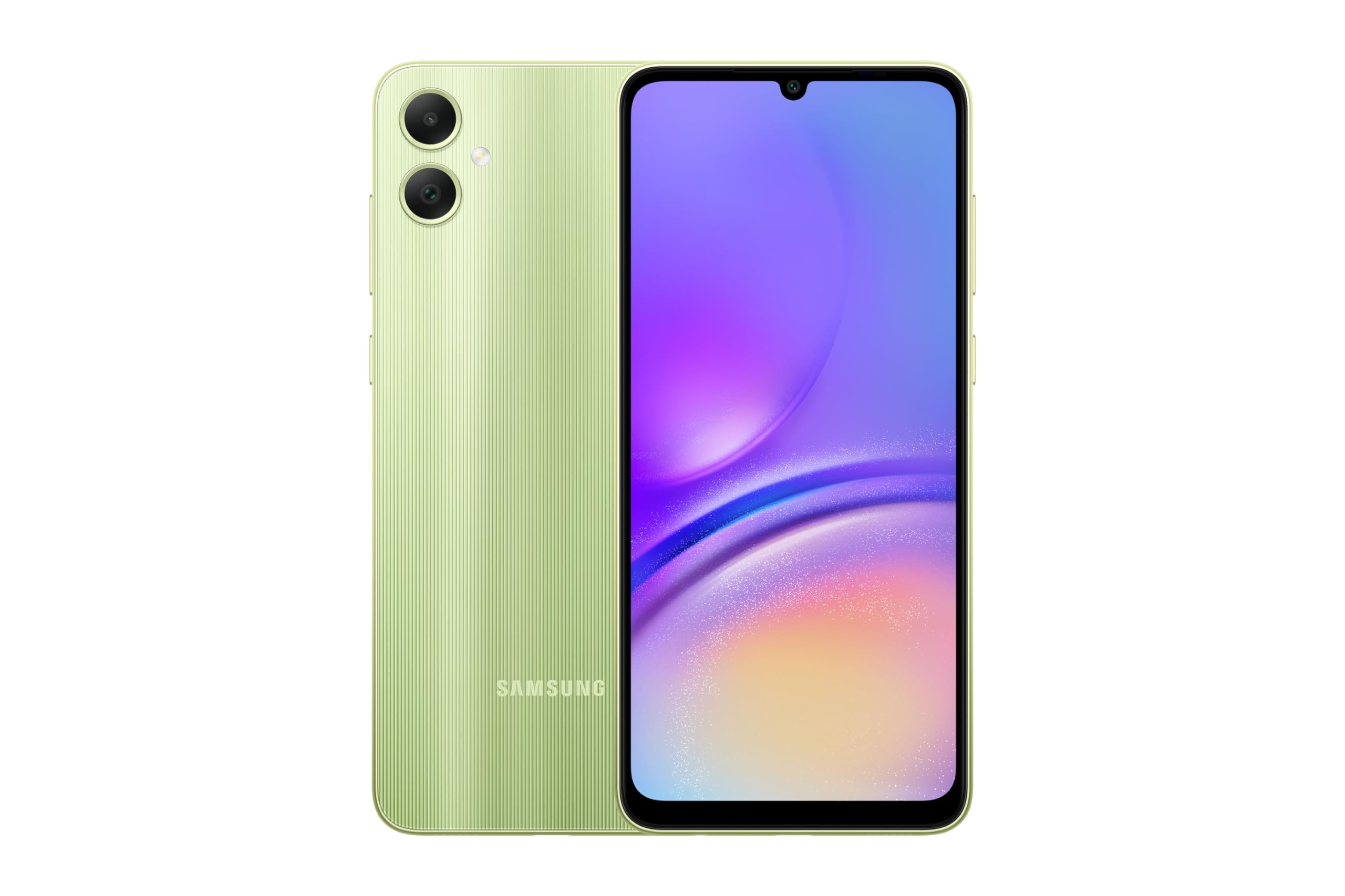 موبايل سمارت سامسونج جالاكسي A05 LTE بشريحتين اتصال يعمل بنظام أندرويد وذاكرة رام 4 جيجابايت وذاكرة تخزين 128 جيجابايت - ضمان لمدة عام/إصدار محلي