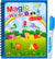 Stickerboy 1 Pack Magic Water Colouring Book Water Paint Books with Pen Reusable Doodle Game Gift for Children Kids Girls Boys