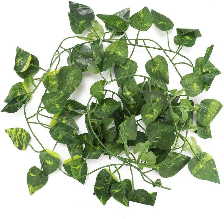 Wonka Artificial Flexible Vine Reptile Habitat Decor Green Leaves – Safqqa Egypt