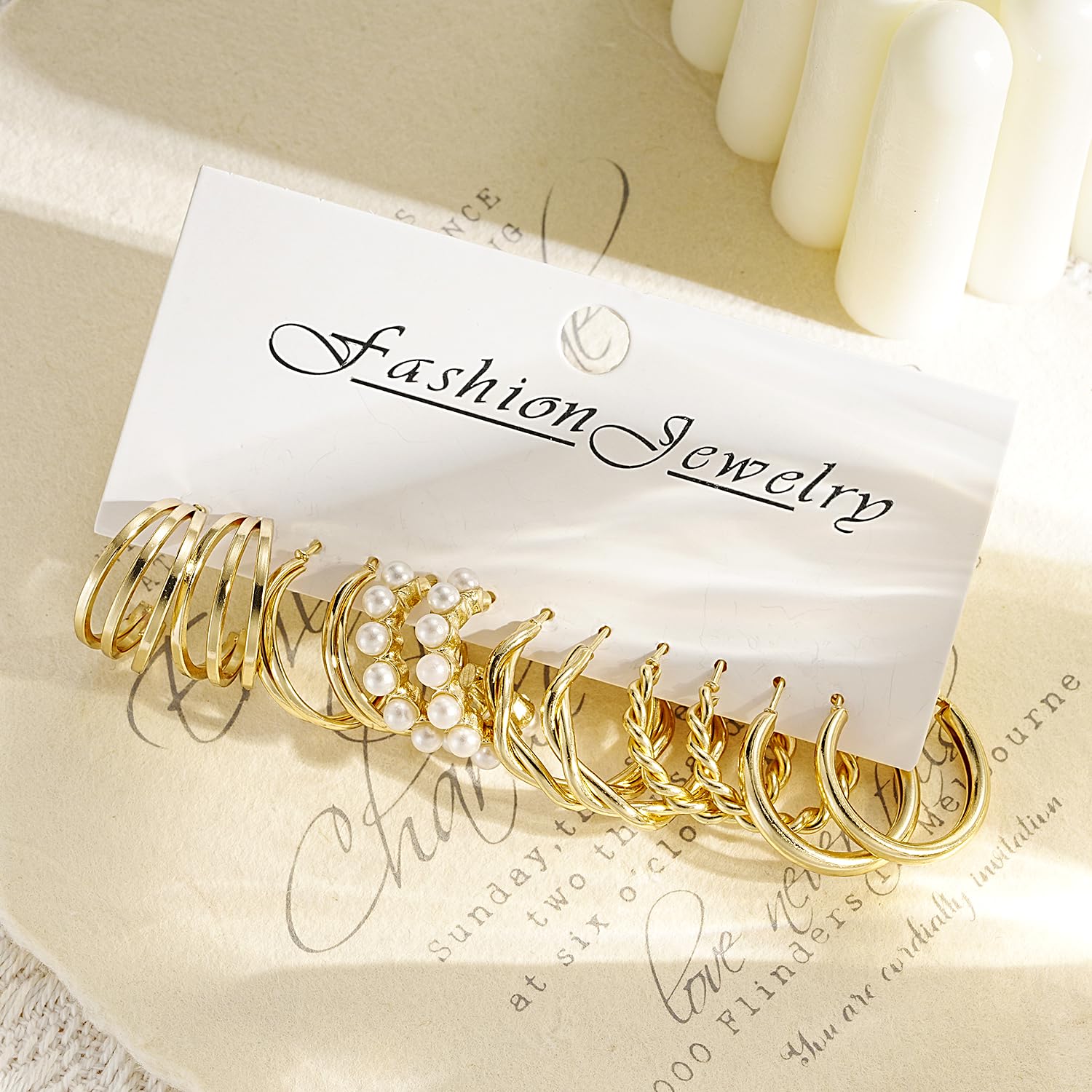 مجموعة حلقان للنساء