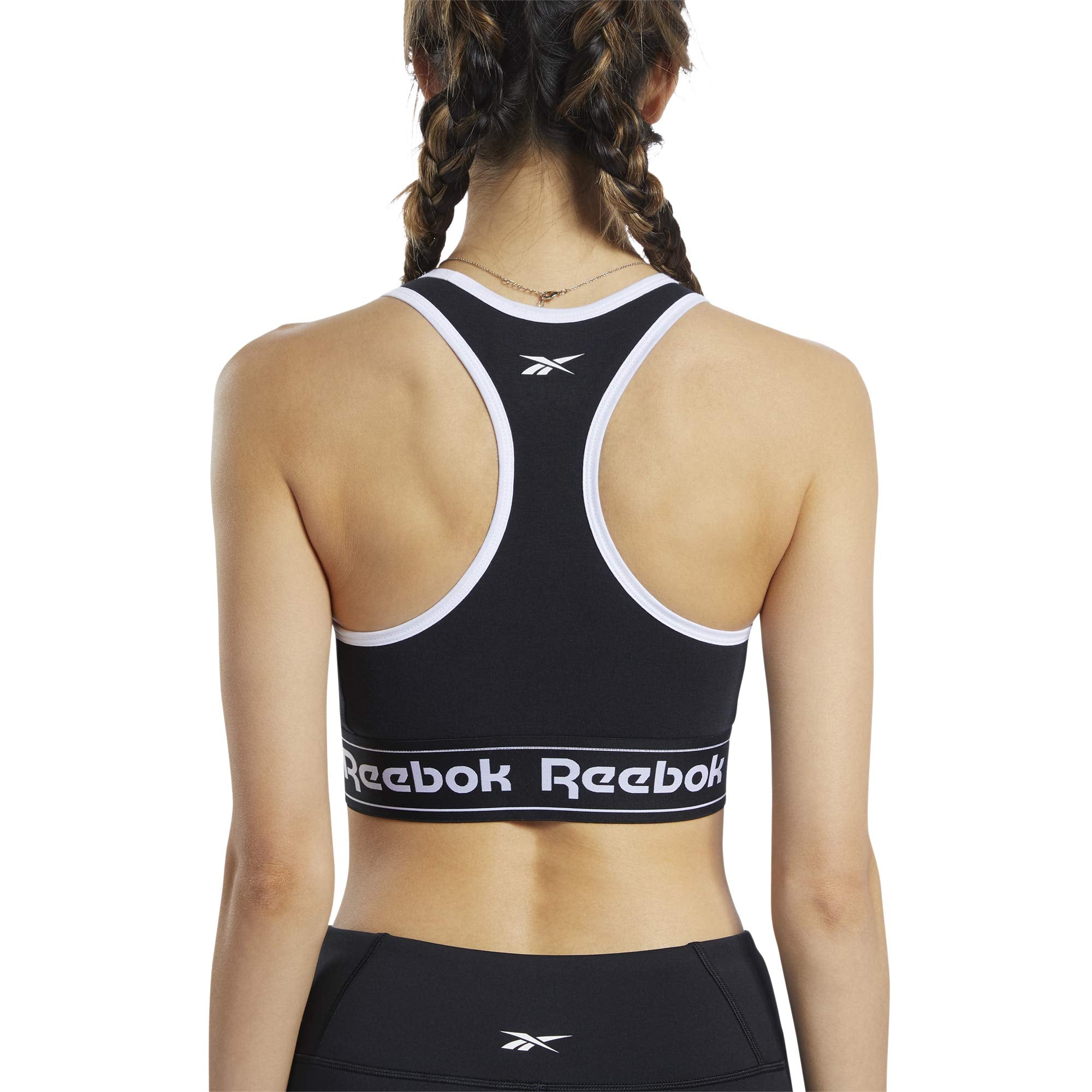 Reebok Women’s Training Essentials Linear Logo Bralette – Low Impact