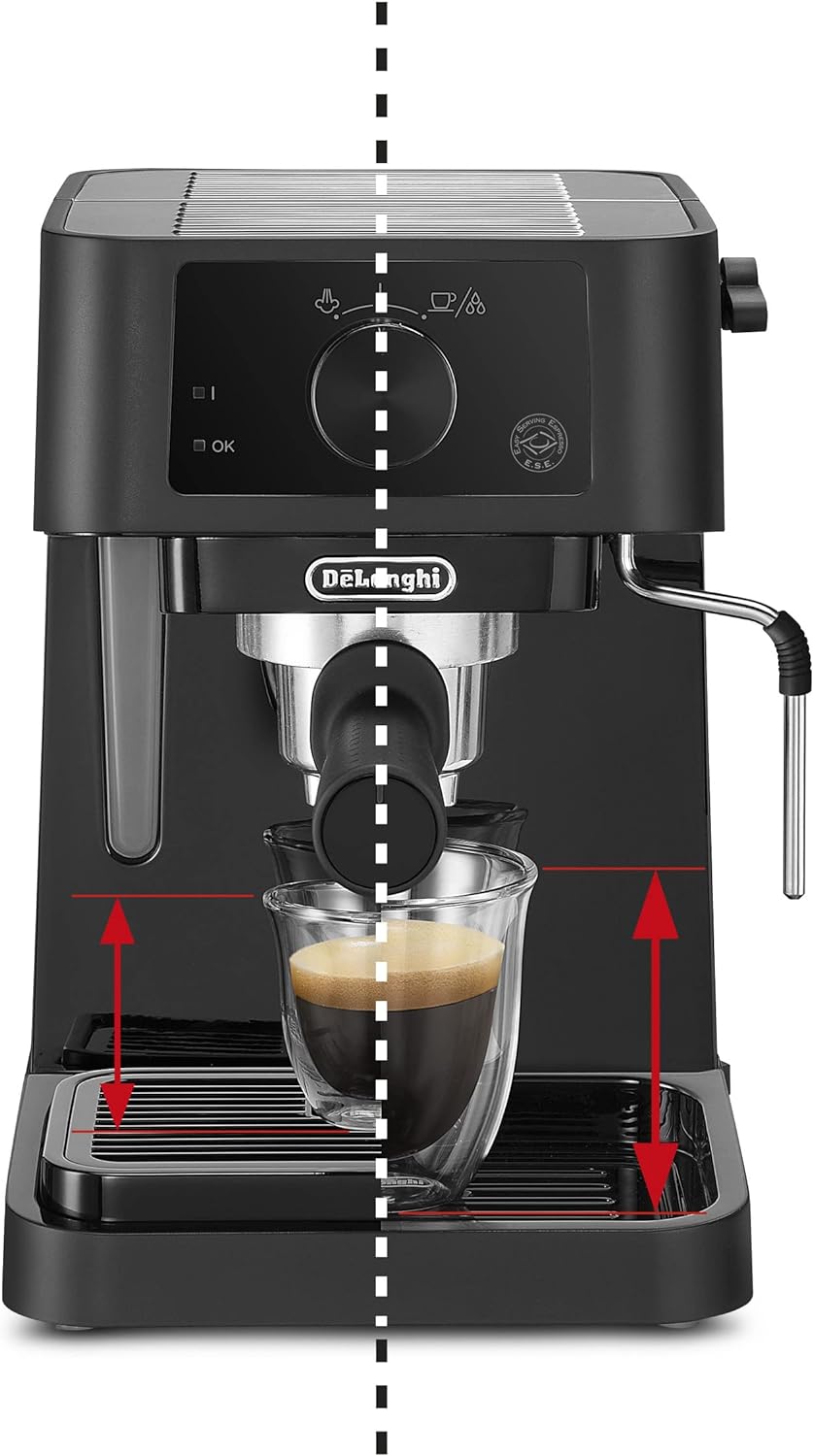 De'Longhi EC235 Coffee Maker, 1100 Watts - Black