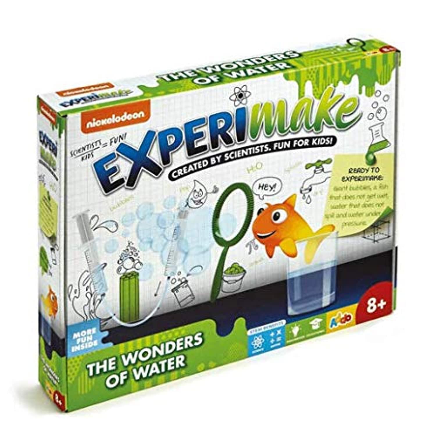 Addo experimake the wonders of water science set, 21 pieces - multi color - Safqqa Egypt