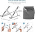 Foldable Lightweight Laptop Stand – Portable Ergonomic Holder for Better Comfort