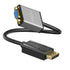 KabelDirekt – DisplayPort DP to VGA adapter – 0.15m – (maximum resolution 1920 x 1200/60Hz, suitable for all graphics cards with a DP output for connecting beamers or monitors with a VGA input)