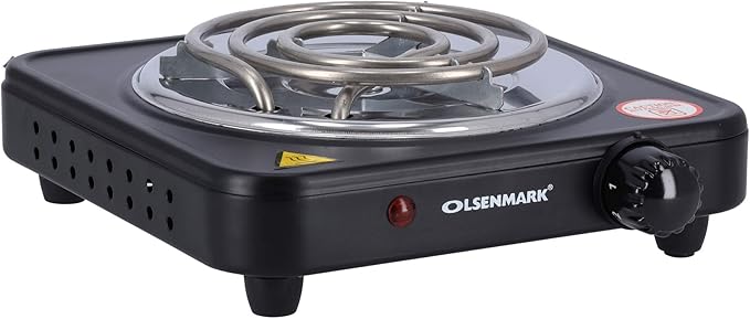 موقد كهربائي من ماركة Olsenmark عين واحدة ١٠٠٠ وات موديل OMHP2278